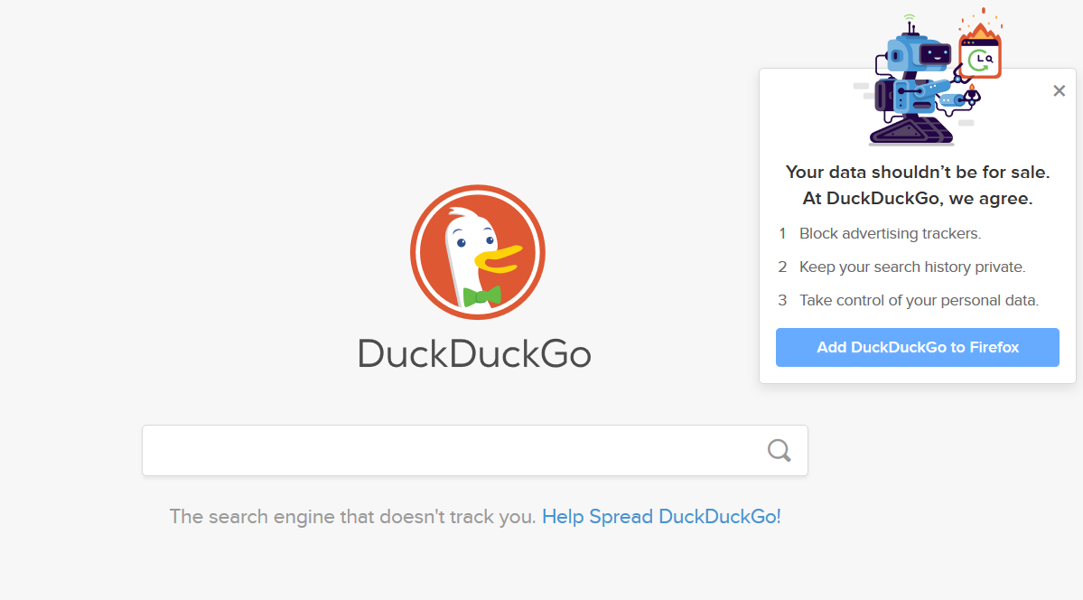 Duckduck go Browser