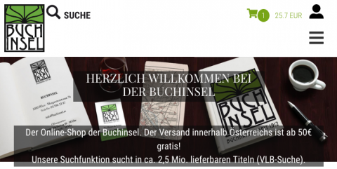  Webstore der Buchinsel - Buchhandlung 