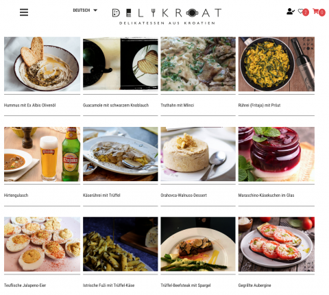 Screenshot delikro.at